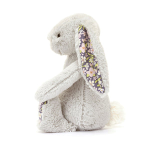 Jellycat Blossom Silver Bunny Bloom Little side view