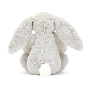 Jellycat Blossom Silver Bunny Bloom Little floral print ears detail