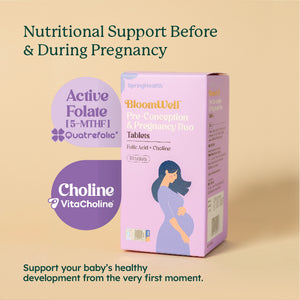 BloomWell™ Pre-Conception & Pregnancy Duo Tablets