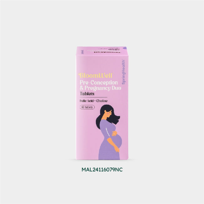 BloomWell™ Pre-Conception & Pregnancy Duo Tablets