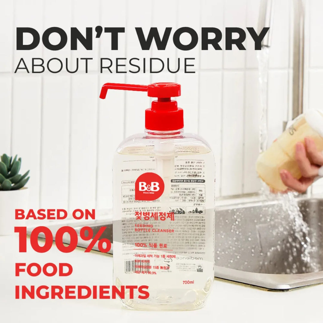 B&B Dish And Vegetable Cleanser - Liquid Type 1000ML