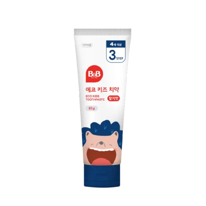 B&B Eco Kids Toothpaste Muaa Strawberry 80G