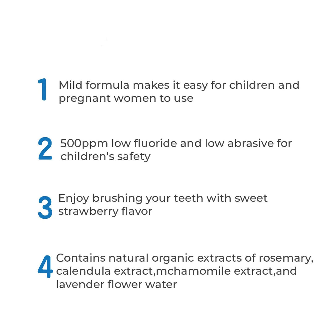 B&B Eco Kids Toothpaste Muaa Strawberry 80G