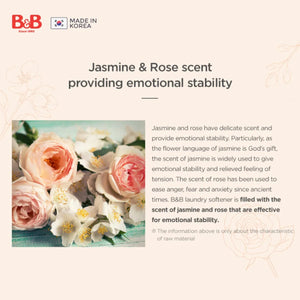 B&B Baby Fabric Softener Jasmine Bottle 1500ml