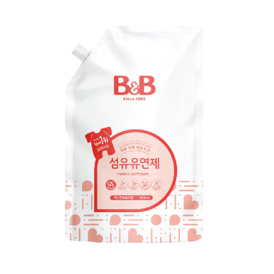 B&B Baby Fabric Softener Jasmine Refill 1500ml