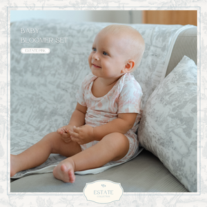 Cosoco Kids Estate Baby Bloomer Set - Estate Pink