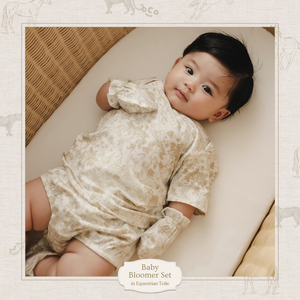 Cosoco Kids Baby Bloomer Set - Equestrian Toile