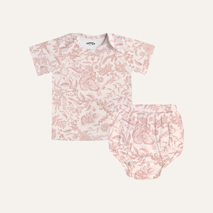 Cosoco Kids Baby Bloomer Set - Toile De Fleur