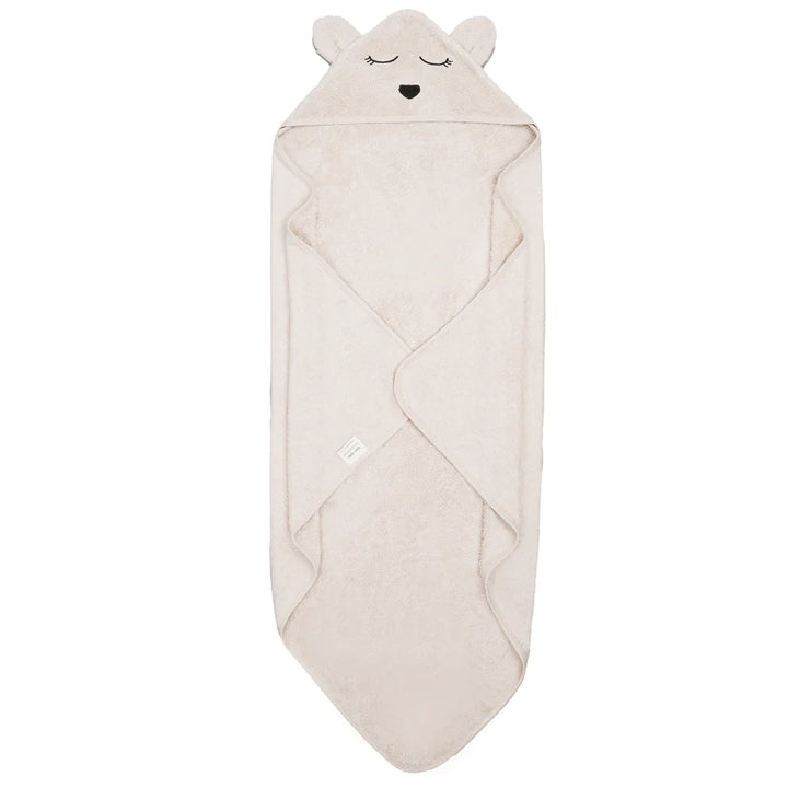Kays + Kins Bamboo Hooded Towel Bear
