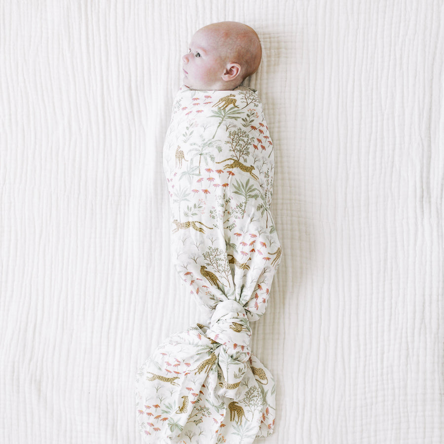 KAYS + KINS Bamboo Swaddle - Savanna Serenade