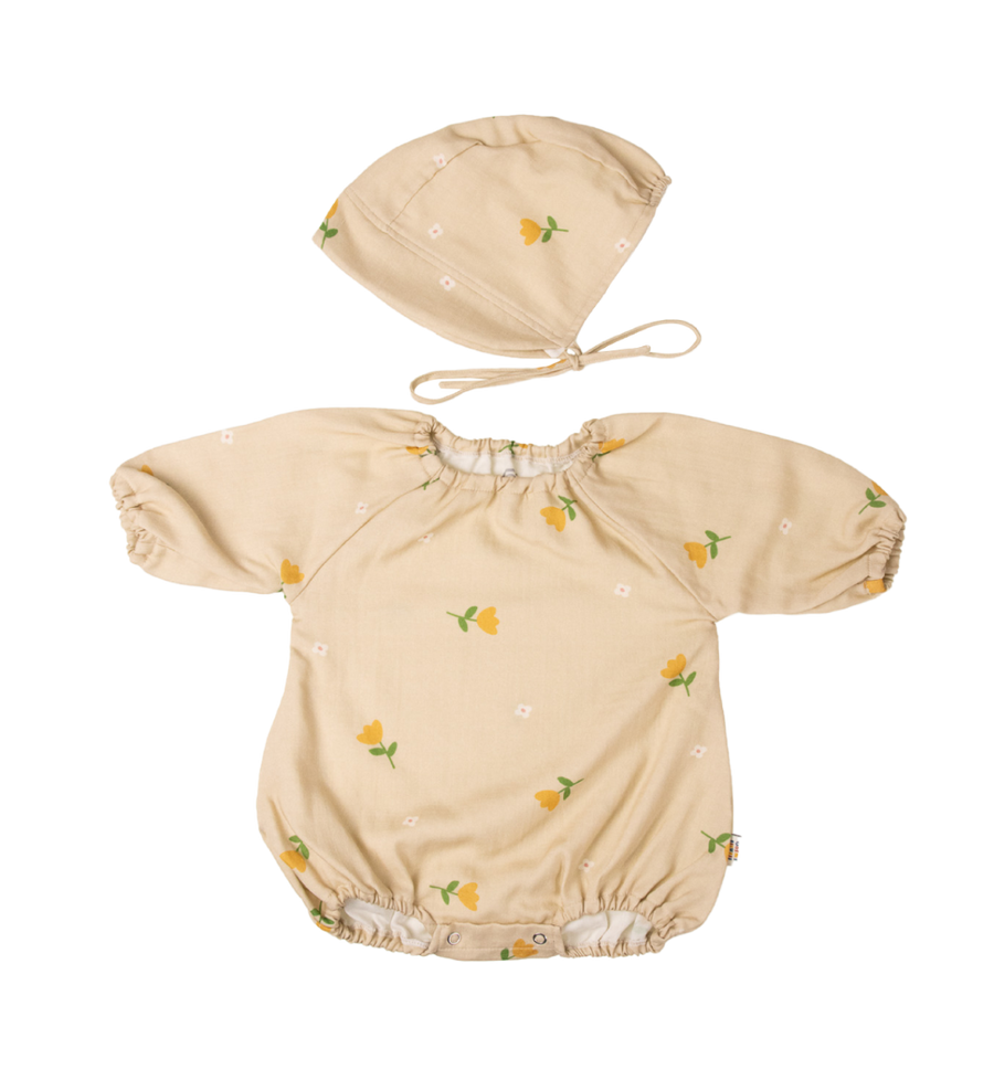 Saeson Tencel Classic Bubble Romper Set