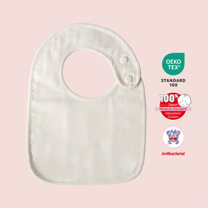 Suzuran Baby Gauze Drooling Bib 2pcs