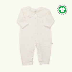 Bistyle Organic Bloom Checkers Organic Cotton Romper