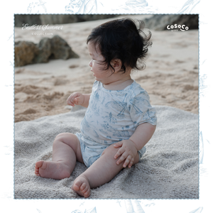 Cosoco Kids Baby Bloomer Set - Coastal Blue