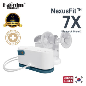 Haenim NexusFit 7X Handy Electric Breast Pump (Peacock Green)