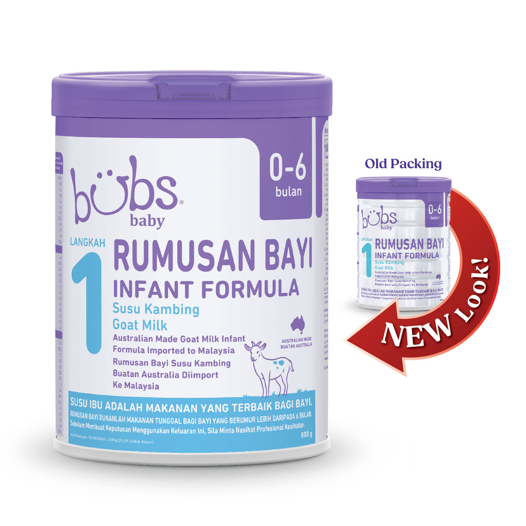Bubs Advanced Plus+ Goat Infant Formula Stage 1, 800g (0-6m)