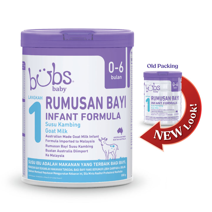 Bubs Advanced Plus+ Goat Infant Formula Stage 1, 800g (0-6m)