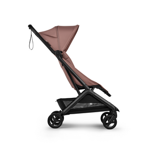 Bugaboo Butterfly 2 Complete Travel Stroller - Black/Dusty Pink