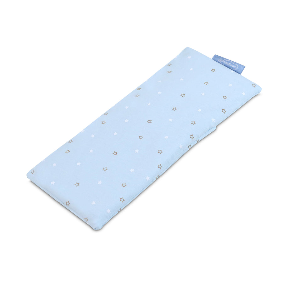 Comfy Blue Star Buckwheat Baby Pillow 14 x 33cm