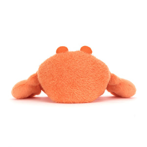 Jellycat Pinchsnap Crab embroidered eyes detail