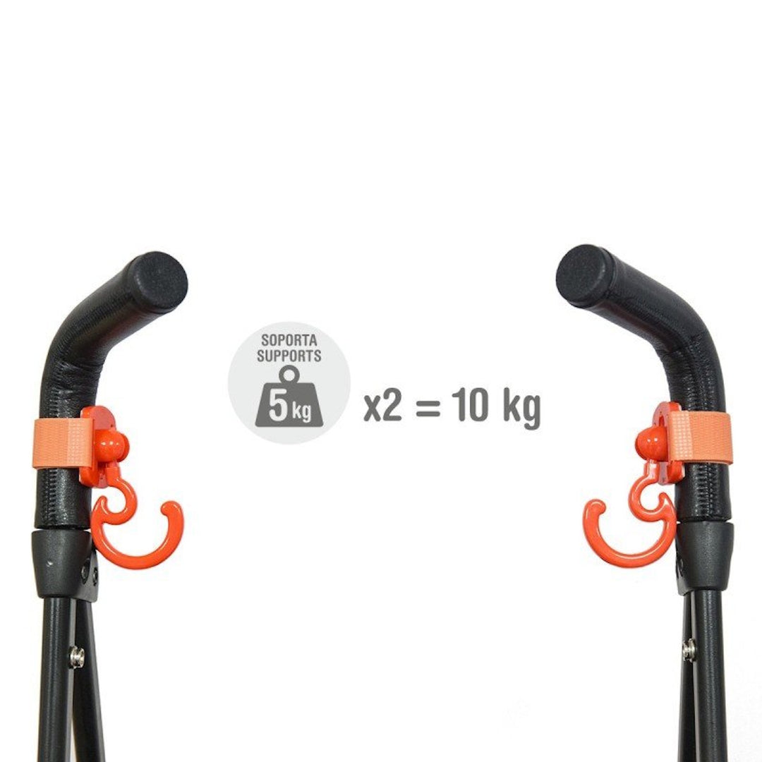 Cambrass Stroller Magic Hook Solid Black 10x6x3cm