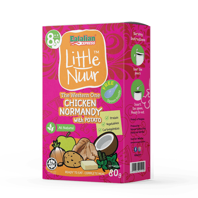 Little Nuur Chicken Normandy with Potato 80g, 8m+