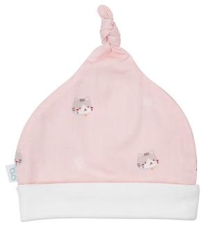 Granny Ben Muslin Top Knot Beanie Hat