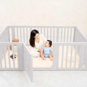 GingerBubs Large Play Mat + Playpen Bundle - lifestyle
