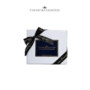 Count & Countess Egyptian Cotton Cot Fitted Sheet - Dreamy Blue (Set of 2) - Happikiddo.com
