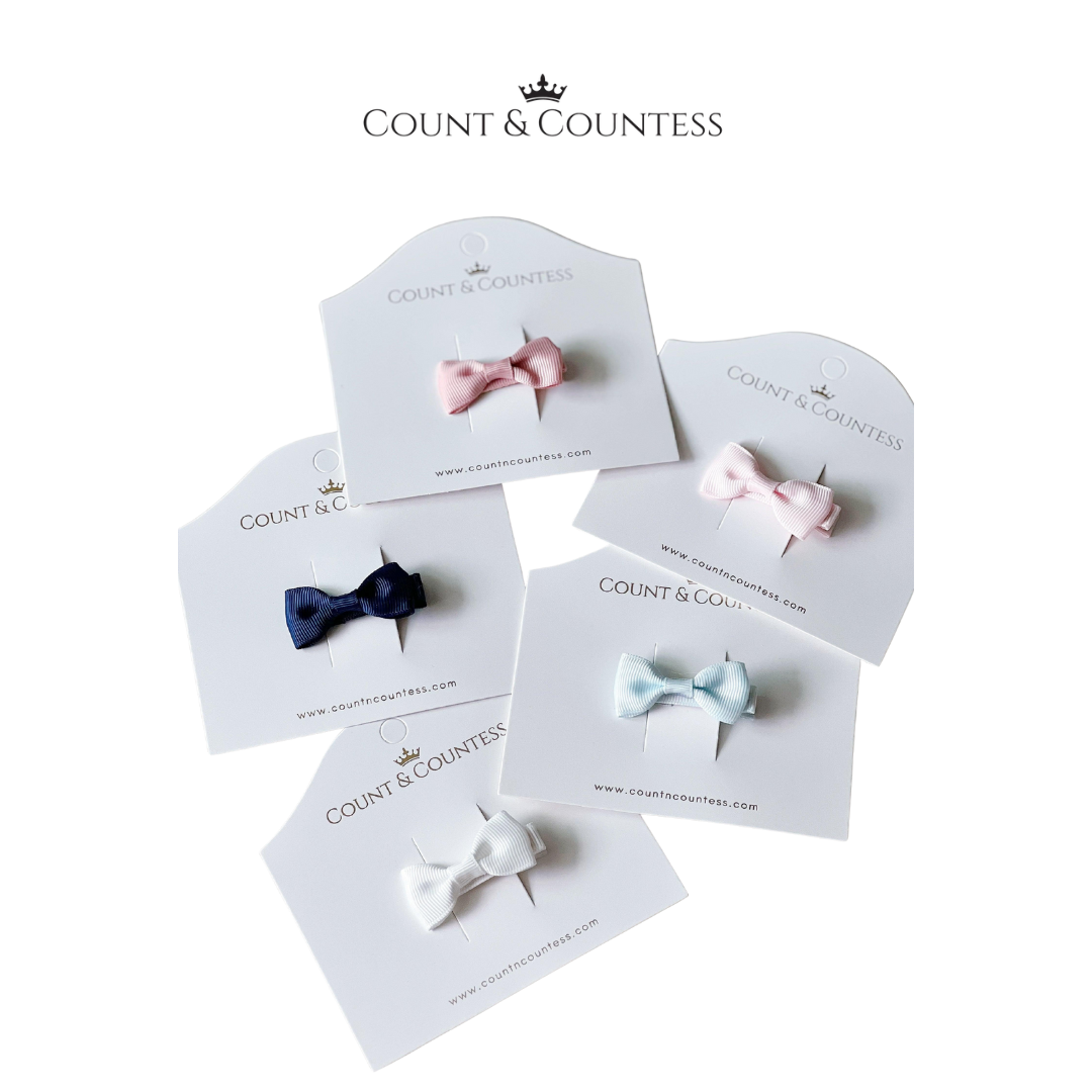 Count & Countess Mini Hair Bow