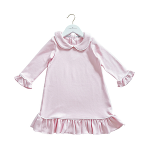 Count & Countess Pima Cotton Girl's Sleep Dress - Ballet Pink