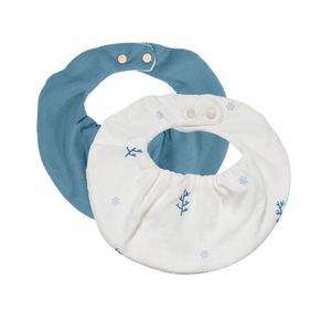 Saeson Tencel Crescent Bib 2-Pack