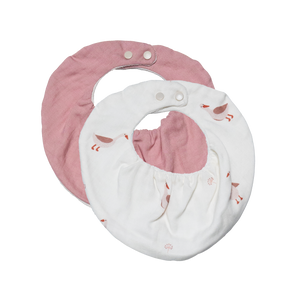 Saeson Tencel Crescent Bib 2-Pack