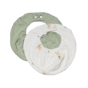 Saeson Tencel Crescent Bib 2-Pack