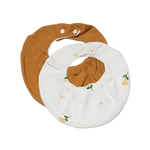 Saeson Tencel Crescent Bib 2-Pack
