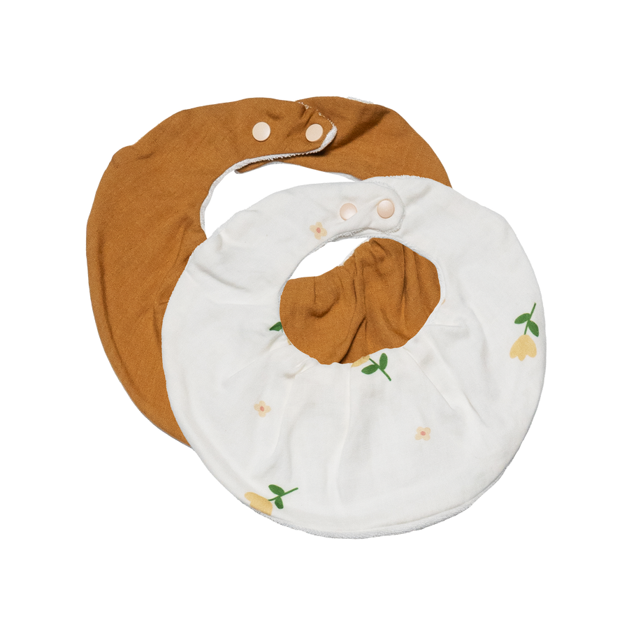 Saeson Tencel Crescent Bib 2-Pack