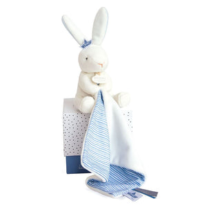 Doudou et Compagnie Sailor Rabbit doll with handkerchief comforter