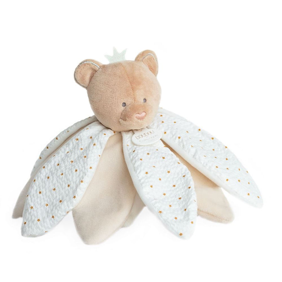 Doudou et Compagnie Dream Catcher bear petal comforter, 26 cm