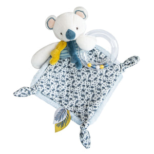 Doudou et Compagnie Yoca the Koala rattle comforter, 22 cm