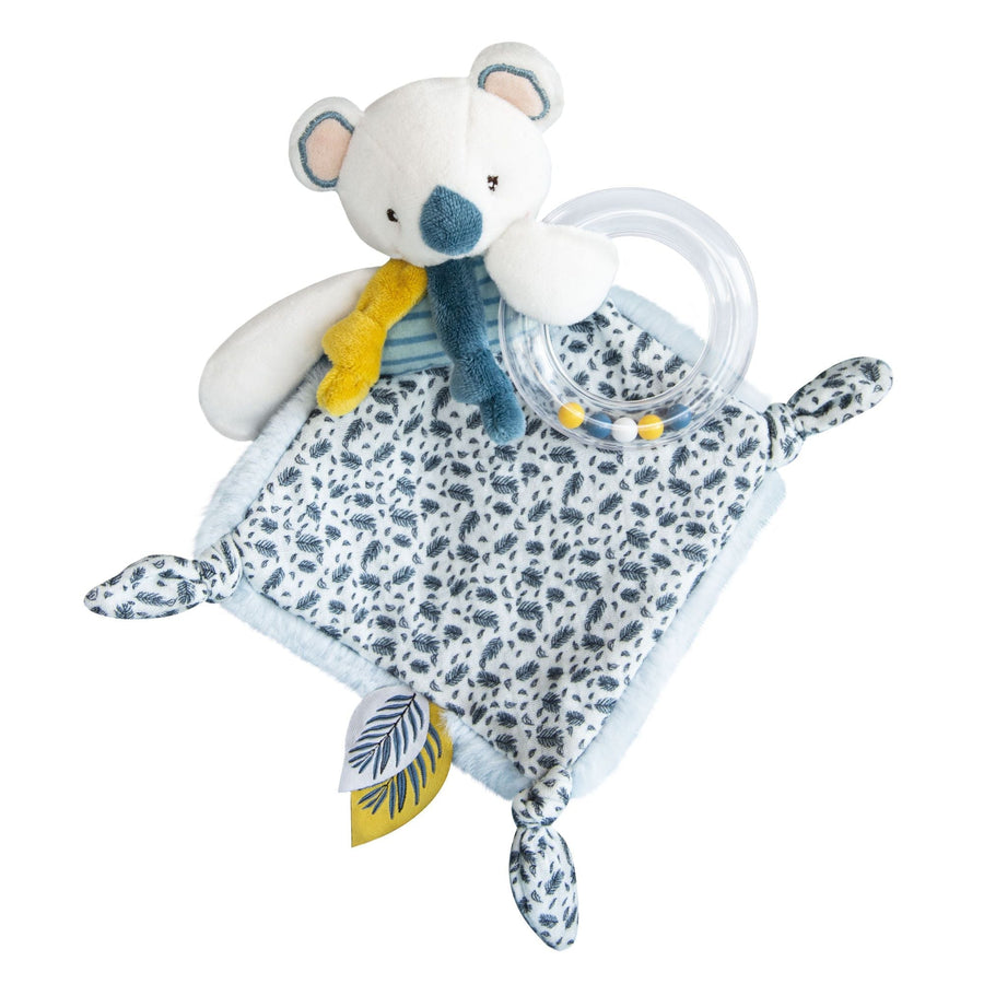 Doudou et Compagnie Yoca the Koala rattle comforter, 22 cm