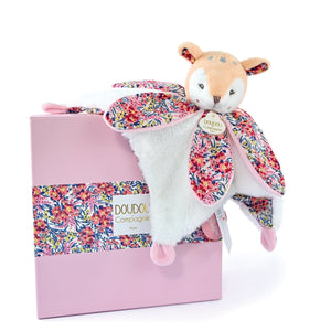Boh'Aime fawn petal comforter with its gift box