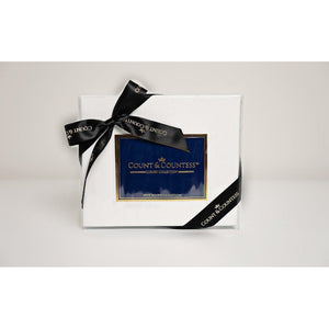 Count & Countess Egyptian Cotton Cot Fitted Sheet - Royal White (Set of 2) - image 2 - Happikiddo.com