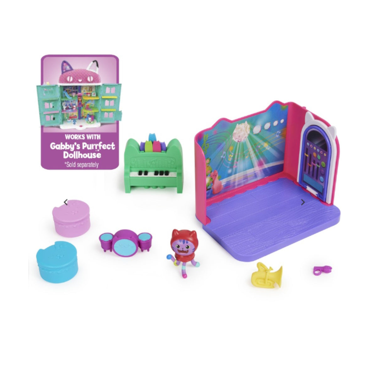 Gabby's Dollhouse Deluxe Room - Play Room