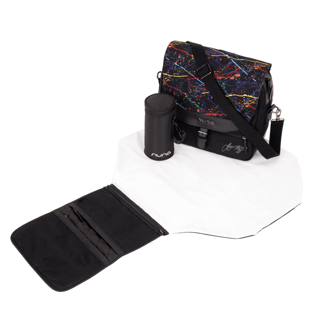 Nuna Triv Next (Rainbow Collection) + Nuna Diaper Bag (Rainbow Collection)