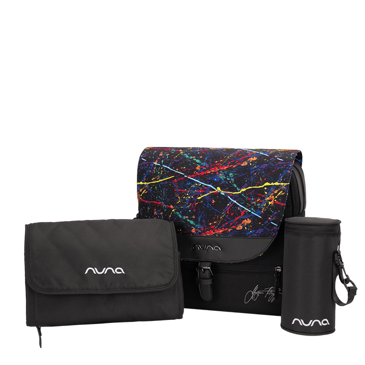Nuna Triv Next (Rainbow Collection) + Nuna Diaper Bag (Rainbow Collection)
