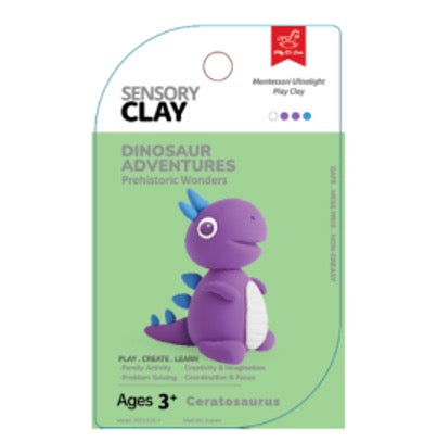 Play Et Sens Sensory Clay - Dinosaurs Series