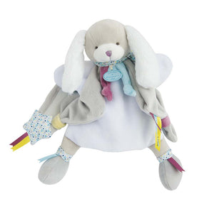 Doudou et Compagnie Toopi the Dog boy hand puppet comforter 28 cm