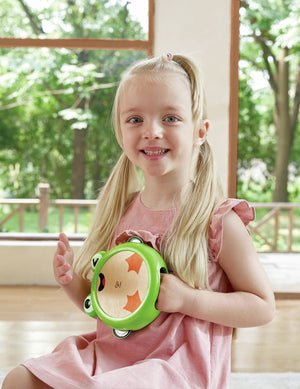 Hape Nature Band Rhythm Kit instruments laid out