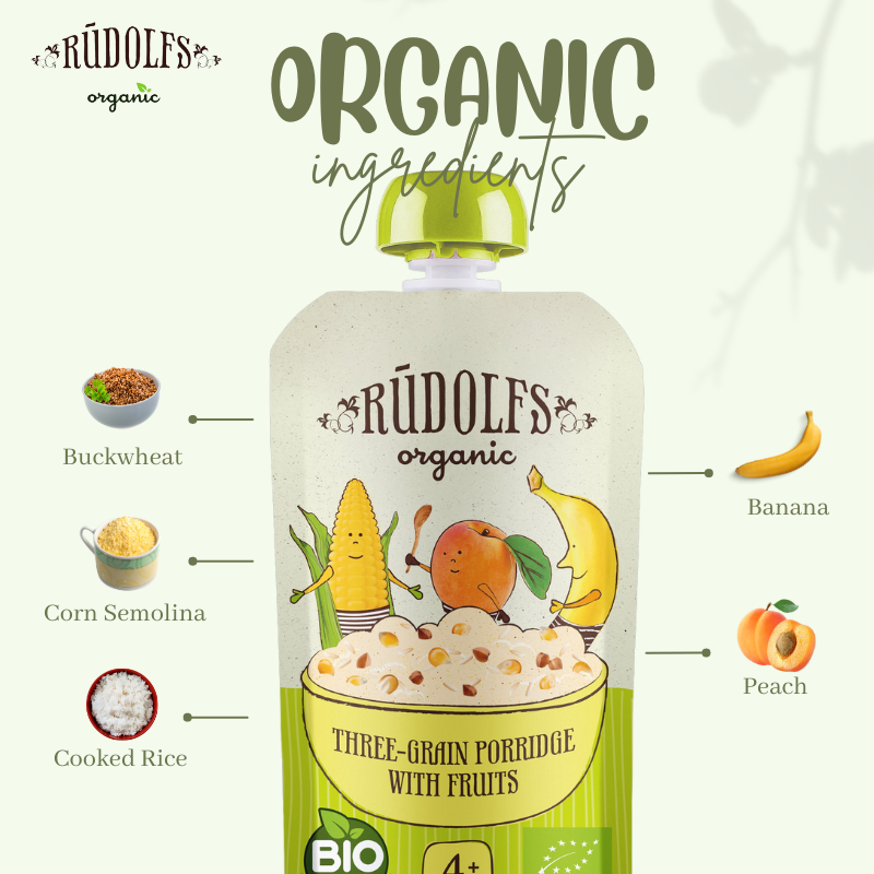 Rudolfs Organic Puree (4m+)