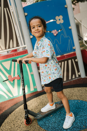 Maison Q Eissasaurus Reversible Shirt